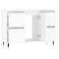 vidaXL Mueble de baño madera de ingeniería blanco 80x33x60 cm vidaXL Mueble de baño madera de ingeniería blanco 80x33x60 cm