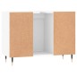 vidaXL Mueble de baño madera de ingeniería blanco 80x33x60 cm vidaXL Mueble de baño madera de ingeniería blanco 80x33x60 cm