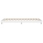 vidaXL Estructura de cama madera contrachapada blanca 90x190 cm vidaXL Estructura de cama madera contrachapada blanca 90x190 cm
