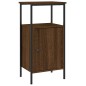 vidaXL Mesitas noche 2 uds madera ingeniería marrón roble 41x31x80 cm vidaXL Mesitas noche 2 uds madera ingeniería marrón roble 41x31x80 cm