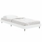 vidaXL Estructura de cama madera contrachapada blanca 75x190 cm vidaXL Estructura de cama madera contrachapada blanca 75x190 cm