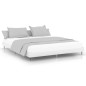 vidaXL Estructura de cama madera contrachapada blanca 120x200 cm