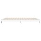 vidaXL Estructura de cama madera contrachapada blanca 120x200 cm