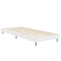 vidaXL Estructura de cama madera contrachapada blanca 75x190 cm vidaXL Estructura de cama madera contrachapada blanca 75x190 cm