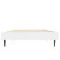 vidaXL Estructura de cama madera contrachapada blanca 75x190 cm vidaXL Estructura de cama madera contrachapada blanca 75x190 cm