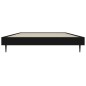 vidaXL Estructura de cama madera contrachapada negra 90x190 cm