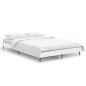 vidaXL Estructura de cama de madera contrachapada blanca 120x190 cm vidaXL Estructura de cama de madera contrachapada blanca 120x190 cm