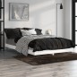 vidaXL Estructura de cama de madera contrachapada blanca 120x190 cm vidaXL Estructura de cama de madera contrachapada blanca 120x190 cm