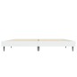 vidaXL Estructura de cama de madera contrachapada blanca 120x190 cm vidaXL Estructura de cama de madera contrachapada blanca 120x190 cm
