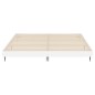 vidaXL Estructura de cama madera contrachapada blanco brillo 140x200cm vidaXL Estructura de cama madera contrachapada blanco brillo 140x200cm