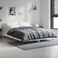 vidaXL Estructura de cama madera contrachapada blanca 135x190 cm vidaXL Estructura de cama madera contrachapada blanca 135x190 cm
