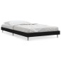 vidaXL Estructura de cama madera contrachapada negra 90x200 cm vidaXL Estructura de cama madera contrachapada negra 90x200 cm