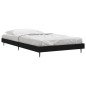 vidaXL Estructura de cama madera contrachapada negra 90x200 cm vidaXL Estructura de cama madera contrachapada negra 90x200 cm