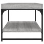 vidaXL Mesa de centro madera de ingeniería gris Sonoma 100x49x45 cm vidaXL Mesa de centro madera de ingeniería gris Sonoma 100x49x45 cm
