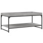 vidaXL Mesa de centro madera de ingeniería gris Sonoma 100x49x45 cm vidaXL Mesa de centro madera de ingeniería gris Sonoma 100x49x45 cm