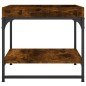 vidaXL Mesa de centro madera ingeniería roble ahumado 49,5x49,5x45 cm vidaXL Mesa de centro madera ingeniería roble ahumado 49,5x49,5x45 cm
