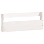 vidaXL Estantes de zapatos de pared 2 uds madera pino blanco 59x9x23cm vidaXL Estantes de zapatos de pared 2 uds madera pino blanco 59x9x23cm