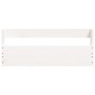 vidaXL Estantes de zapatos de pared 2 uds madera pino blanco 59x9x23cm vidaXL Estantes de zapatos de pared 2 uds madera pino blanco 59x9x23cm