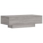 vidaXL Mesa de centro madera de ingeniería gris Sonoma 100x49,5x31 cm vidaXL Mesa de centro madera de ingeniería gris Sonoma 100x49,5x31 cm