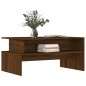 vidaXL Mesa de centro madera de ingeniería marrón roble 90x55x42,5 cm vidaXL Mesa de centro madera de ingeniería marrón roble 90x55x42,5 cm