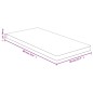 vidaXL Tablero de mesa de bambú 40x80x4 cm vidaXL Tablero de mesa de bambú 40x80x4 cm
