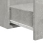 vidaXL Armario de baño con espejo madera de ingeniería gris hormigón vidaXL Armario de baño con espejo madera de ingeniería gris hormigón