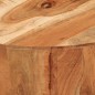 vidaXL Mesa de centro de madera maciza de acacia Ø52x30 cm vidaXL Mesa de centro de madera maciza de acacia Ø52x30 cm