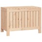 vidaXL Caja de almacenaje jardín madera maciza de pino 76x42,5x54 cm vidaXL Caja de almacenaje jardín madera maciza de pino 76x42,5x54 cm