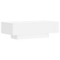 vidaXL Mesa de centro madera de ingeniería blanco 100x49,5x31 cm vidaXL Mesa de centro madera de ingeniería blanco 100x49,5x31 cm