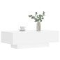 vidaXL Mesa de centro madera de ingeniería blanco 100x49,5x31 cm vidaXL Mesa de centro madera de ingeniería blanco 100x49,5x31 cm