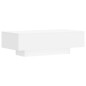 vidaXL Mesa de centro madera de ingeniería blanco 100x49,5x31 cm vidaXL Mesa de centro madera de ingeniería blanco 100x49,5x31 cm