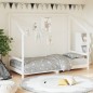 vidaXL Estructura de cama para niños madera de pino blanco 90x200 cm vidaXL Estructura de cama para niños madera de pino blanco 90x200 cm