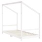 vidaXL Estructura de cama para niños madera de pino blanco 90x200 cm vidaXL Estructura de cama para niños madera de pino blanco 90x200 cm