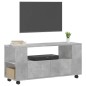 vidaXL Mueble de TV madera de ingeniería gris hormigón 102x34,5x43 cm vidaXL Mueble de TV madera de ingeniería gris hormigón 102x34,5x43 cm