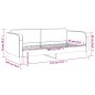 vidaXL Sofá cama tela gris oscuro 90x200 cm vidaXL Sofá cama tela gris oscuro 90x200 cm