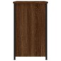 vidaXL Mesita de noche madera de ingeniería roble marrón 40x36x60 cm vidaXL Mesita de noche madera de ingeniería roble marrón 40x36x60 cm