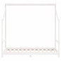vidaXL Estructura de cama para niños madera de pino blanco 80x160 cm vidaXL Estructura de cama para niños madera de pino blanco 80x160 cm