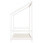 vidaXL Estructura de cama para niños madera de pino blanco 80x160 cm vidaXL Estructura de cama para niños madera de pino blanco 80x160 cm