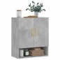 vidaXL Armario de pared madera de ingeniería gris hormigón 60x31x70 cm vidaXL Armario de pared madera de ingeniería gris hormigón 60x31x70 cm