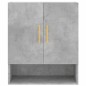 vidaXL Armario de pared madera de ingeniería gris hormigón 60x31x70 cm vidaXL Armario de pared madera de ingeniería gris hormigón 60x31x70 cm