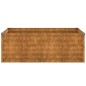 vidaXL Jardinera acero corten 100x50x36 cm vidaXL Jardinera acero corten 100x50x36 cm