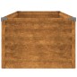 vidaXL Jardinera acero corten 100x50x36 cm vidaXL Jardinera acero corten 100x50x36 cm