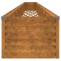 vidaXL Jardinera acero corten 960x50x36 cm vidaXL Jardinera acero corten 960x50x36 cm