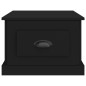 vidaXL Mesa de centro madera contrachapada negra 50x50x35 cm vidaXL Mesa de centro madera contrachapada negra 50x50x35 cm