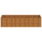 vidaXL Jardinera de acero corten 290x100x69 cm vidaXL Jardinera de acero corten 290x100x69 cm
