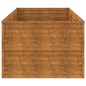 vidaXL Jardinera de acero corten 290x100x69 cm vidaXL Jardinera de acero corten 290x100x69 cm