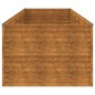 vidaXL Jardinera de acero corten 479x100x69 cm vidaXL Jardinera de acero corten 479x100x69 cm