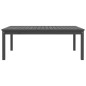 vidaXL Mesa de jardín madera maciza pino gris 121x82,5x45 cm vidaXL Mesa de jardín madera maciza pino gris 121x82,5x45 cm