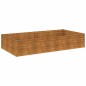 vidaXL Jardinera acero corten 195x100x36 cm vidaXL Jardinera acero corten 195x100x36 cm