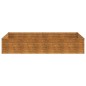 vidaXL Jardinera acero corten 195x100x36 cm vidaXL Jardinera acero corten 195x100x36 cm